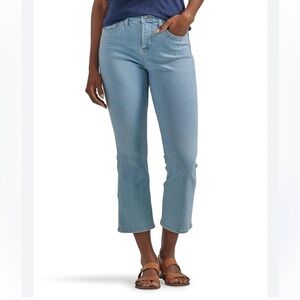 Lee Women's Ultra Lux Mid-Rise Boot Crop size 16 NWT